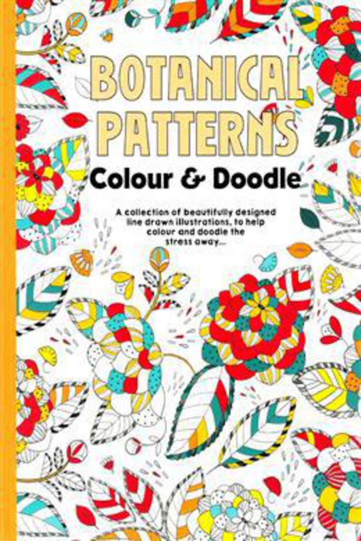 Botanical Patterns Colour and Doodle image 0